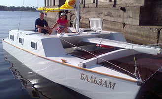 катамаран фанерный