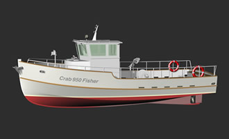 катер бот рыболовный