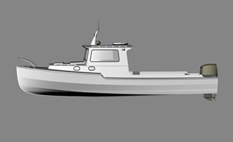 катер моторный 8,4 метра