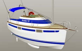 проект чертежи яхты пико-крейсер 4,5метра для самостроя