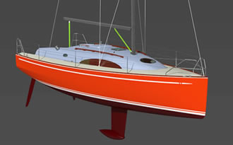 проект яхты парусной 10 метров